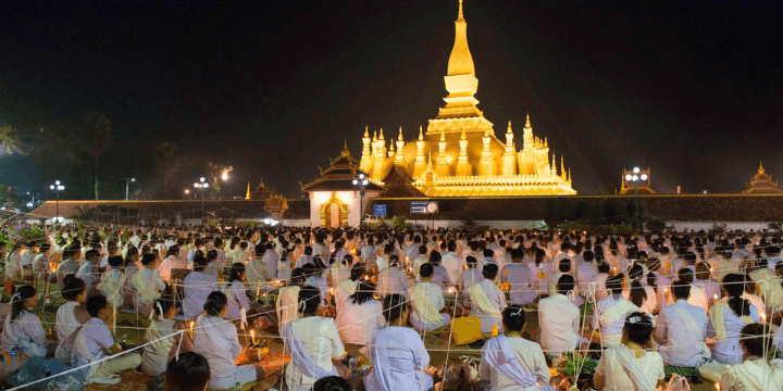 Festival Boun That Luang, Puncak Spiritualitas Laos