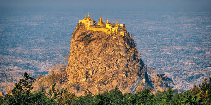 Mengenal Mount Popa, Geologi dan Keajaiban Alam