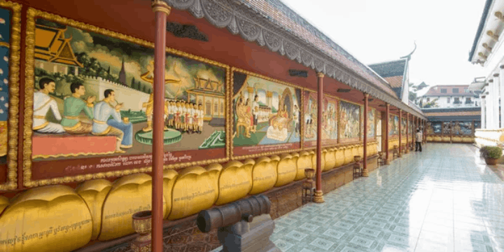Mural Ramayana, Mahakarya Seni di Dinding Pagoda