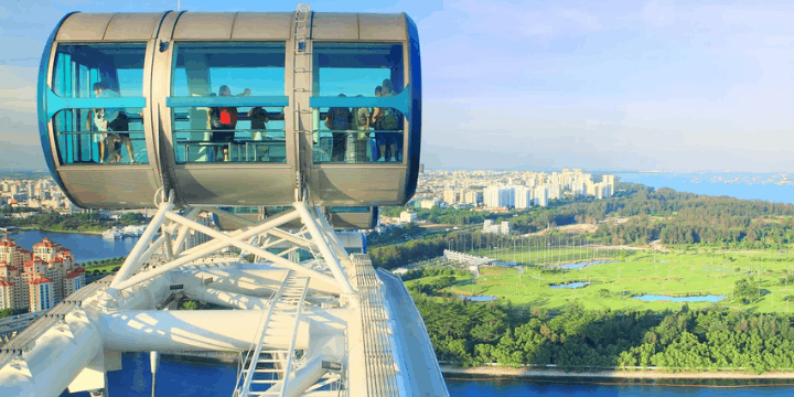 Panorama 360 Derajat, Dari Marina Bay hingga Kepulauan Indonesia