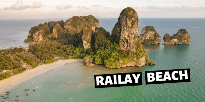 Pesona Geografis Railay Beach, Labirin Batu Kapur yang Menakjubkan